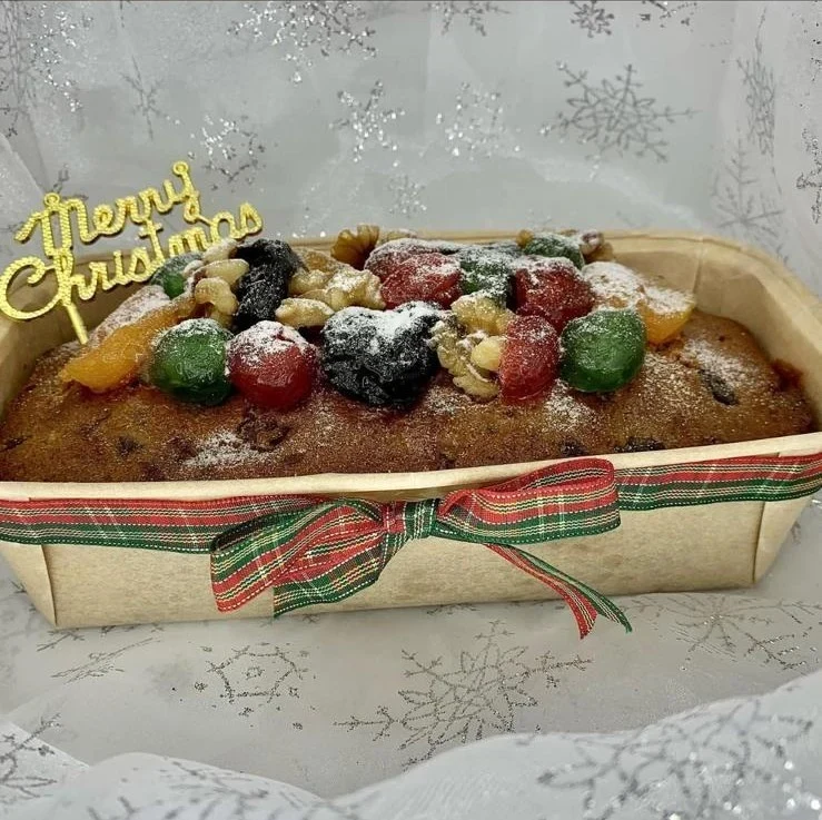 Christmas Fruit Cakes with Rum