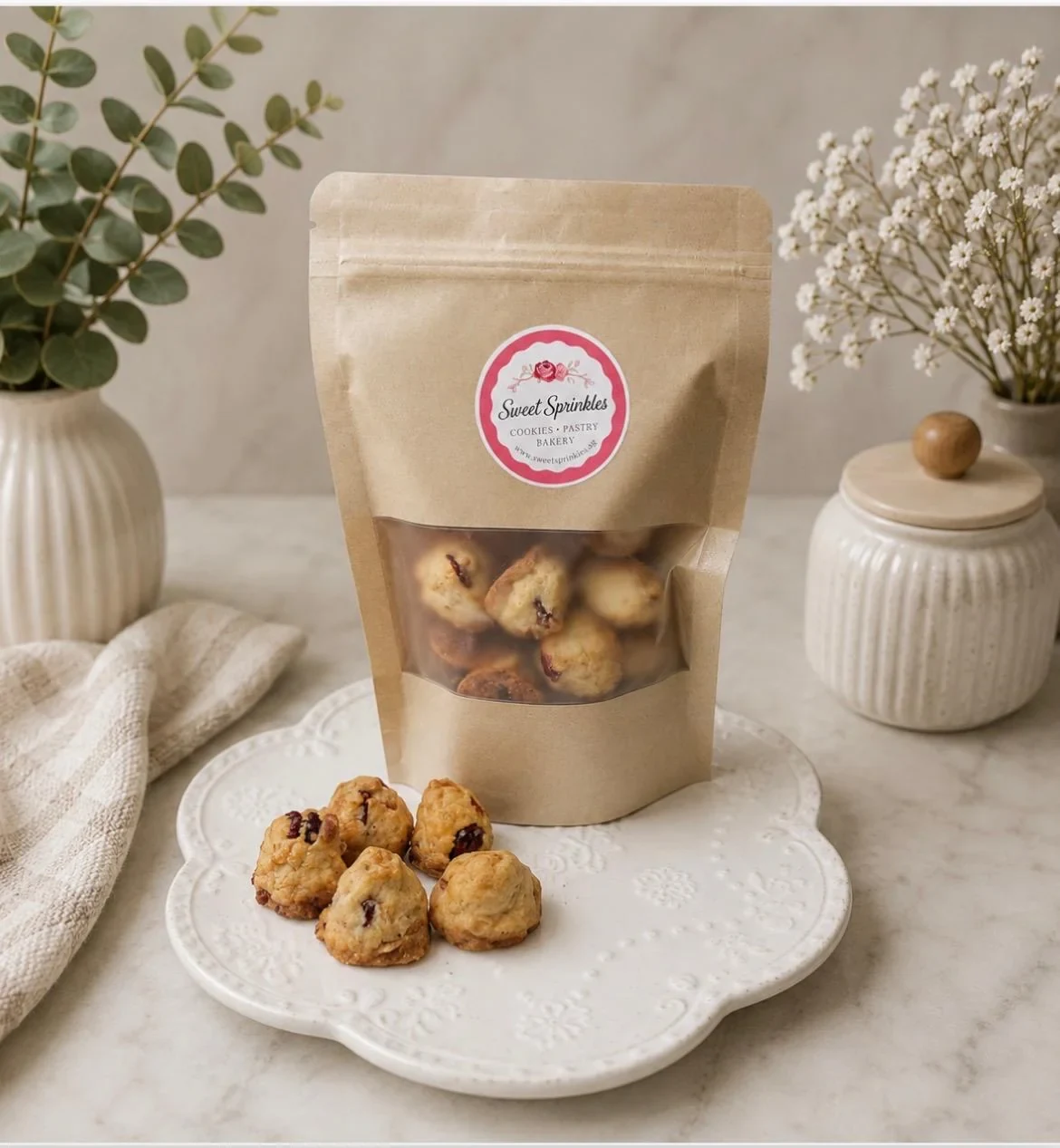 Cranberry Macadamia Cookies