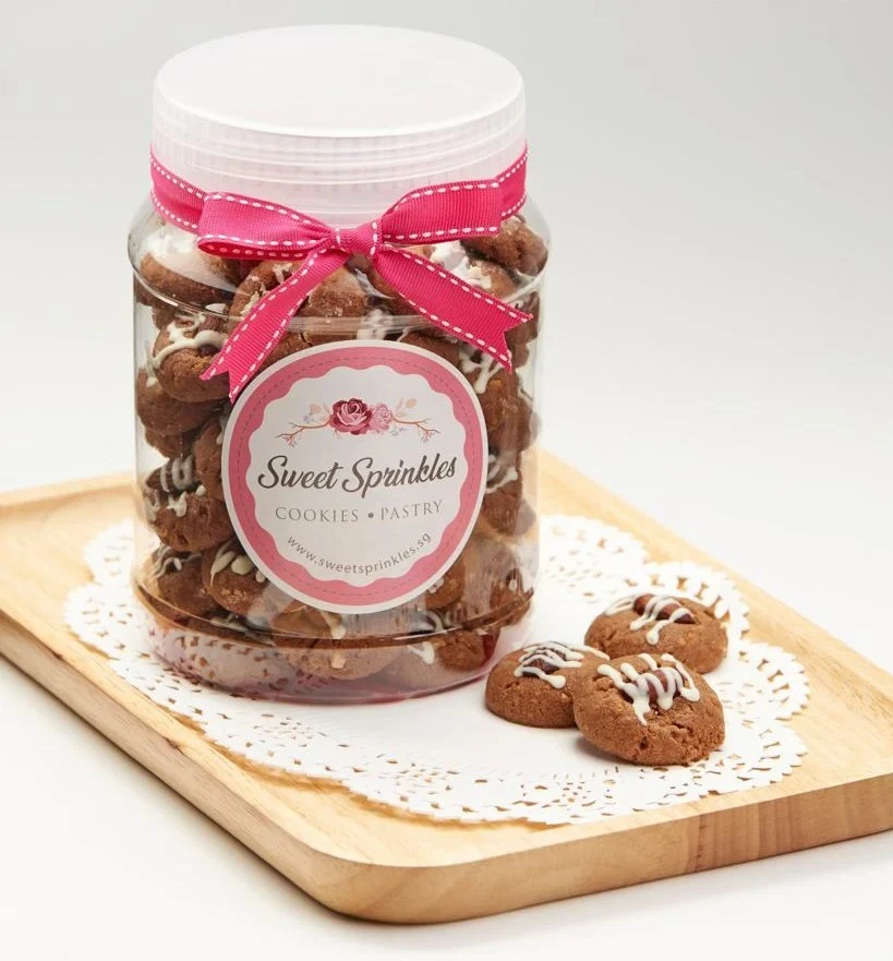 CNY Almond Chocolate Cookies